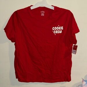 Wondershop Red 'Cookie Crew' Short Sleeve Tee